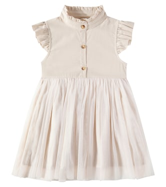 Fleurance ruffled dress | Donsje