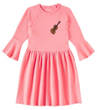 Violin embroidered dress | Mini Rodini