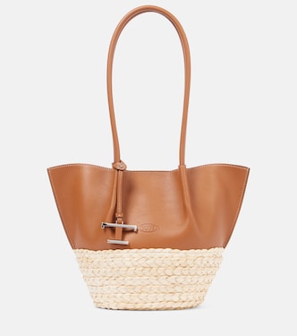 T Timeless Small leather shoulder bag | Tod's