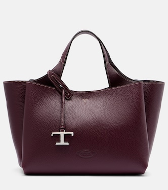 T Timeless Mini leather tote bag | Tod's