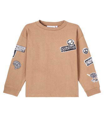 Rube printed cotton sweatshirt | Molo