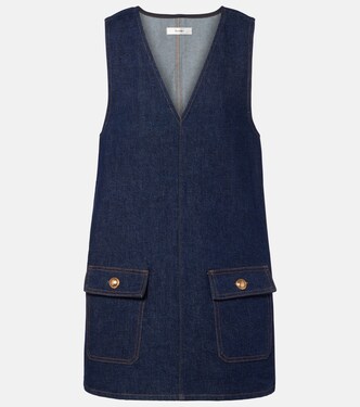 Minikleid Pinafore aus Denim | Frame