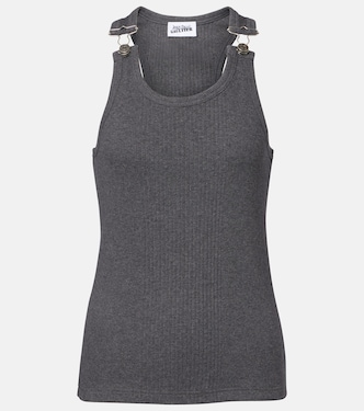 Cotton jersey tank top | Jean Paul Gaultier