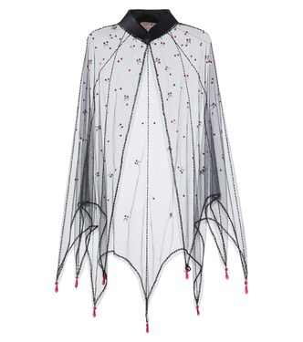 Fangtastic embellished tulle cape | Tutu Du Monde