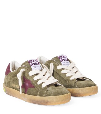 Sneakers Super Star aus Veloursleder mit Leder | Golden Goose Kids