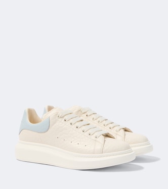 Oversized leather sneakers | McQueen