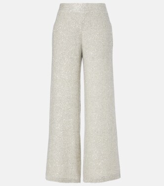 Weite Hose mit Pailletten | Brunello Cucinelli