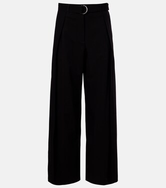 Belted wool wide-leg pants | Loewe