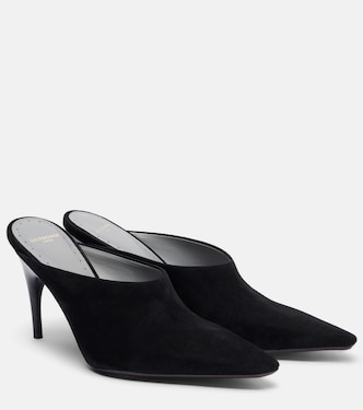 Pantoletten Duchesse aus Veloursleder | Balenciaga
