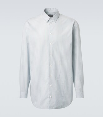 Striped cotton shirt | Giorgio Armani
