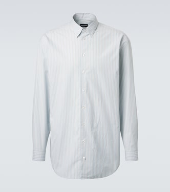 Archivio striped cotton shirt | Giorgio Armani