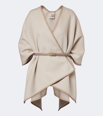 Cape en laine vierge | Max Mara