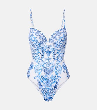 Bañador estampado bordado | Camilla