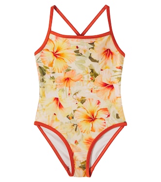 Mahon printed swimsuit | Zimmermann Kids