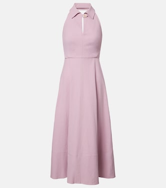 Mackey cotton-blend midi dress | Veronica Beard