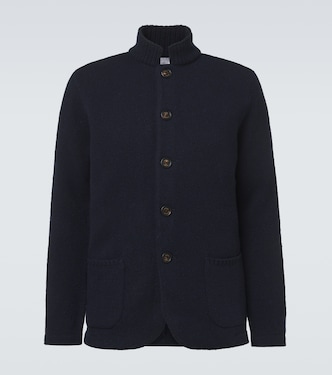 Wool and cashmere-blend cardigan | Eleventy