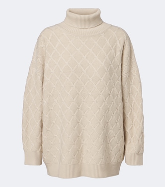 Wool and cashmere turtleneck sweater | Max Mara