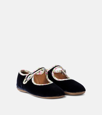Velvet ballet flats | PèPè