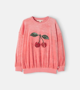 Venola sequined velvet sweatshirt | Konges Sløjd