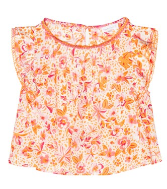 Amber floral top | Poupette St Barth Kids