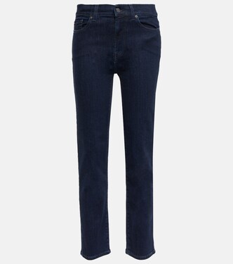 The Straight Crop mid-rise jeans | 7 For All Mankind
