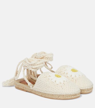 Espadrilles Daisy aus Häkelstrick | Alanui