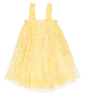 Embroidered tulle dress | Stella McCartney Kids