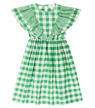 Checked cotton dress | Paade Mode