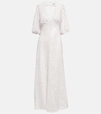 Robe de mariée longue Steph à sequins | Rixo