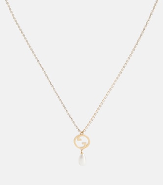 Gucci Blondie faux pearl necklace | Gucci