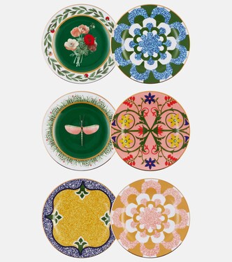 Libellula set of 6 dessert plates | La DoubleJ