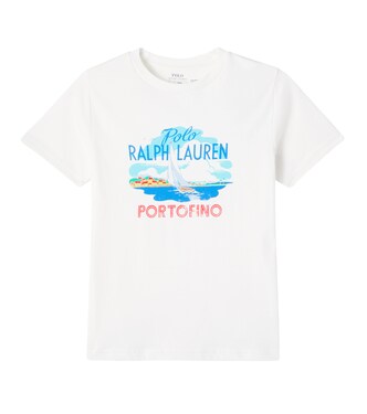 Printed cotton jersey T-shirt | Polo Ralph Lauren Kids