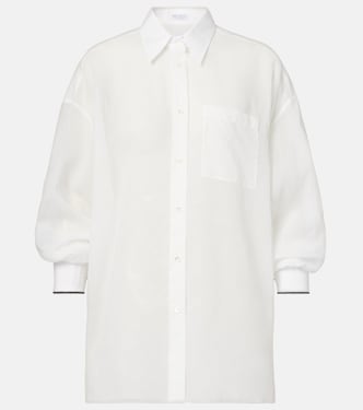 Hemd aus Baumwollpopeline | Brunello Cucinelli