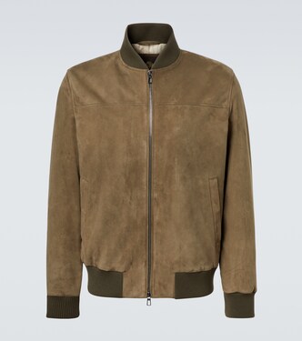 Ivy leather bomber jacket | Loro Piana
