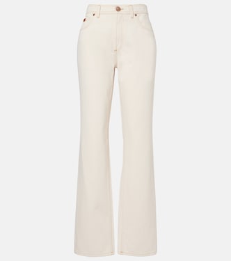 High-Rise Straight Jeans | Tod's