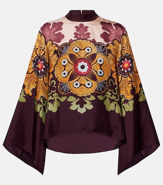 Make An Exit silk twill blouse | La DoubleJ