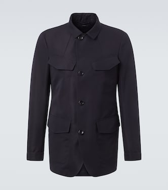 Cotton-blend field jacket | Tom Ford