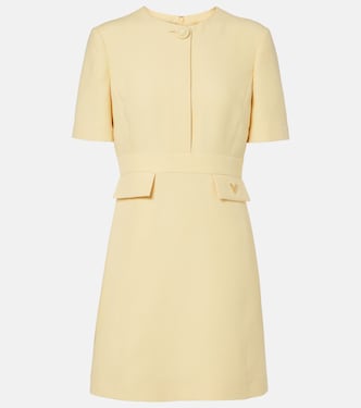 Crepe Couture VGold minidress | Valentino