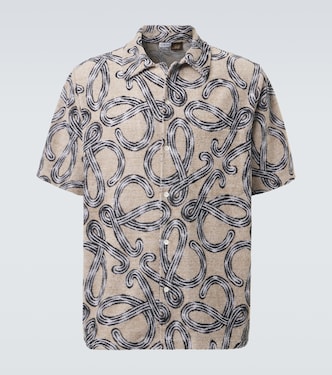 Paula's Ibiza cotton-blend terry shirt | Loewe