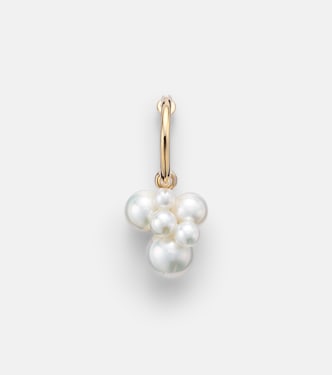 Botticelli 14kt gold single earring with pearls | Sophie Bille Brahe