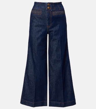 Cropped Flared Jeans Aster | Zimmermann