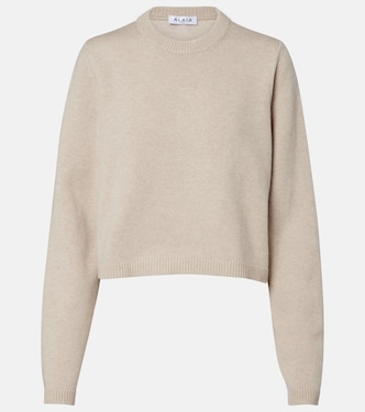 Cashmere and wool blend sweater | Alaïa