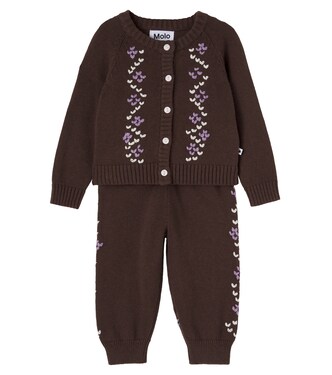 Baby wool cardigan and pants | Molo