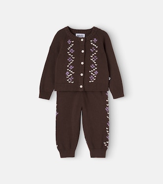 Baby wool cardigan and pants | Molo