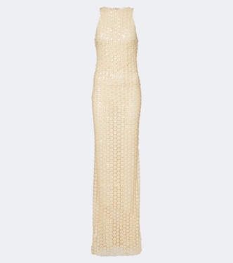 Embellished mesh gown | The New Arrivals Ilkyaz Ozel