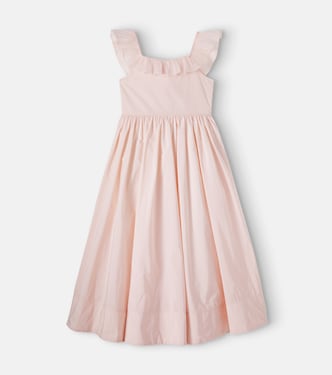 Ruffled taffeta dress | Petite Amalie