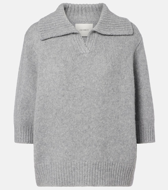 Lailai cashmere and silk polo sweater | Lisa Yang