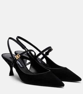 Suede slingback pumps | Dolce&Gabbana
