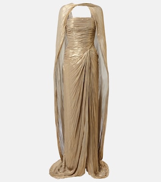 Robe longue bustier à cape | Marmar Halim