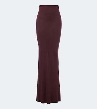 Maxirock Lilies Slip aus Jersey | Rick Owens